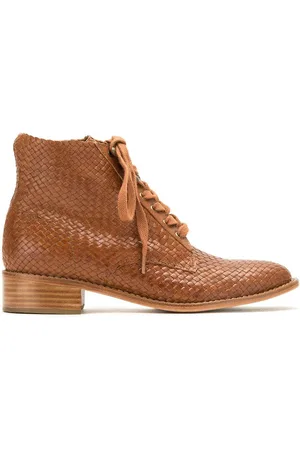 Sarah Chofakian Leather ankle boots