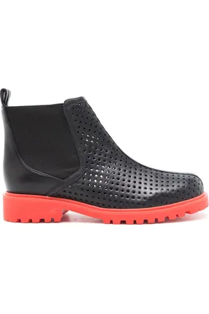 Sarah Chofakian Louis leather ankle boots