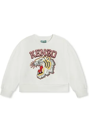 Kenzo Tiger-embroidered cotton sweatshirt