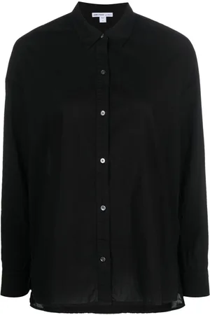 James Perse Long-sleeve cotton shirt
