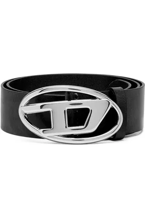 Diesel 1DR logo-buckle belt