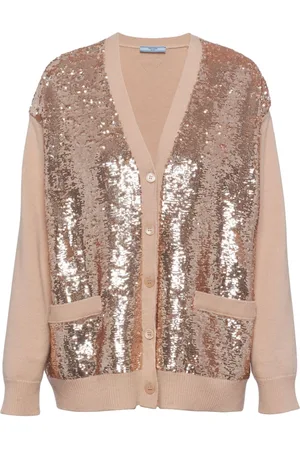 Prada Sequin-embellished cardigan