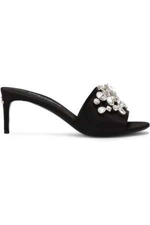 Dolce & Gabbana 60mm crystal-embellished mules