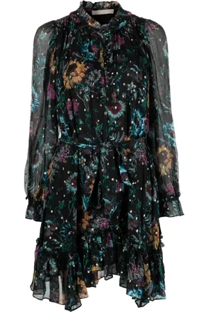 ULLA JOHNSON Anais floral-print dress