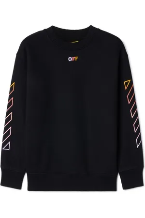 OFF-WHITE Arrow-print cotton sweatshirt