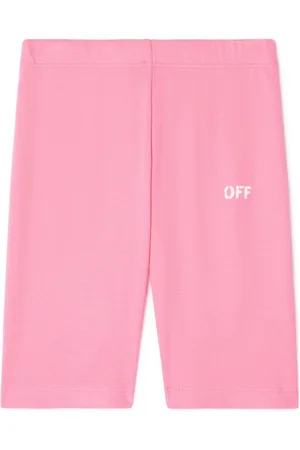 OFF-WHITE Off Stamp ribbed shorts