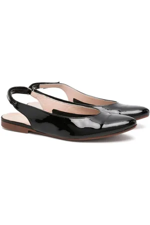 Eli1957 Slingback patent leather ballerina shoes