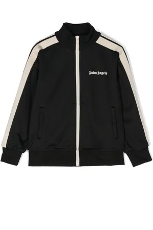 Palm Angels Logo-print cotton track jacket