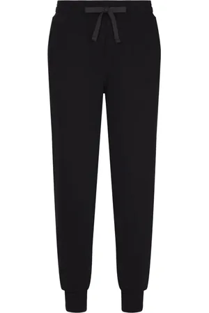 Dolce & Gabbana Drawstring-waist cotton-blend track pants