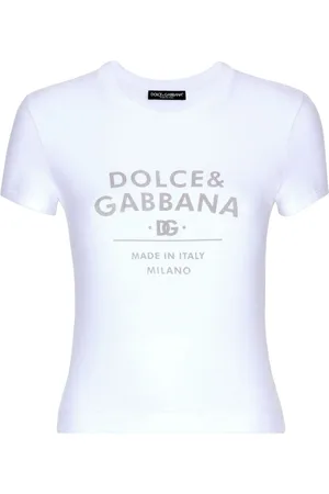Dolce & Gabbana Logo-print cotton-blend T-shirt