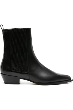 Aeyde Belinda leather ankle boots