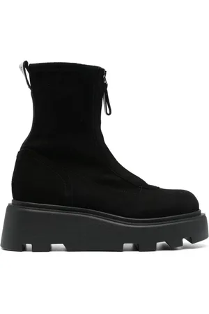 Premiata Zipped suede ankle boots