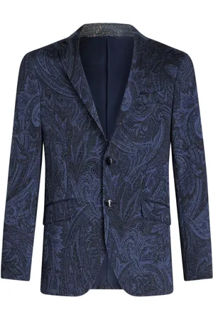 Etro Paisley-print single-breasted blazer