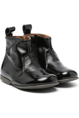PèPè Patent-finish leather boots