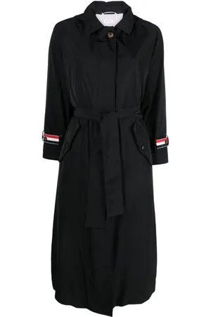 Thom Browne Belted single-breasted coat