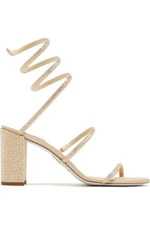RENE CAOVILLA Cleo 80mm crystal-embellished sandals