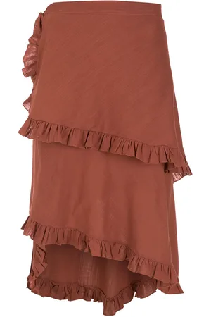 CLUBE BOSSA Feine wrap skirt