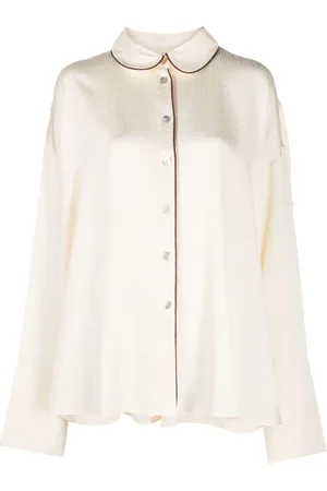 Sleeper Pastelle jacquard-pattern pyjama top