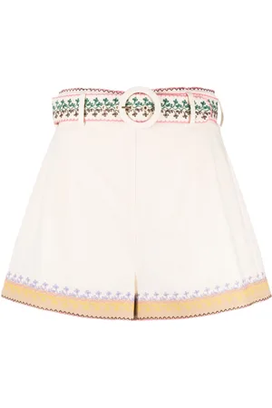 ZIMMERMANN August embroidered shorts