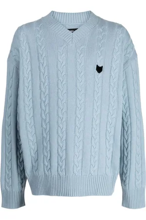 SONGZIO Panther cable-knit jumper