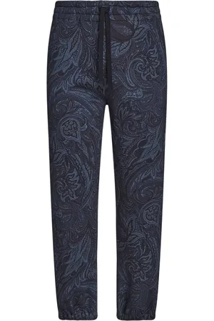 Etro Paisley-print cotton track pants