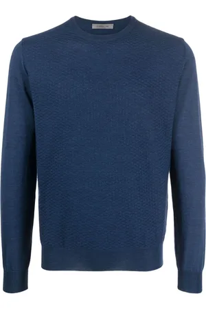 corneliani Crew-neck virgin wool jumper