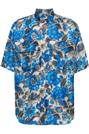 Moschino Floral-print silk shirt
