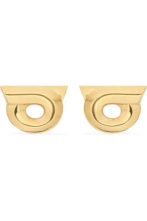 Salvatore Ferragamo Gancini stud earrings