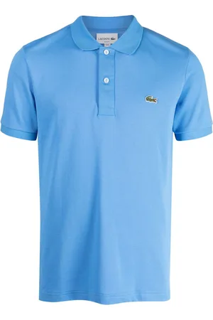 Lacoste Logo-patch cotton polo shirt
