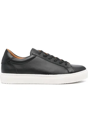 Boggi Milano Panelled leather sneakers