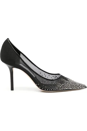 Jimmy Choo Love 85mm crystal-embellished pumps