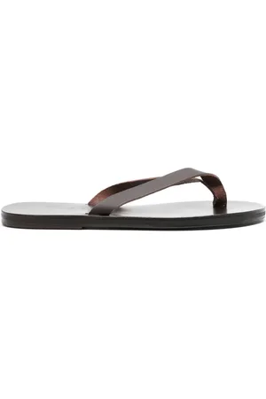 Ancient Greek Sandals Solon flat leather sandals