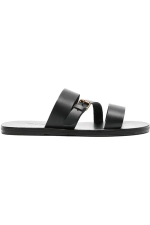 Ancient Greek Sandals Ifiklis flat leather sandals