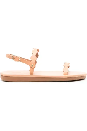 Ancient Greek Sandals Orion flat leather sandals