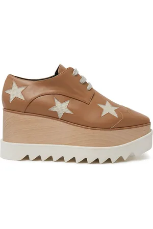 Stella McCartney Elyse Stars platform brogues