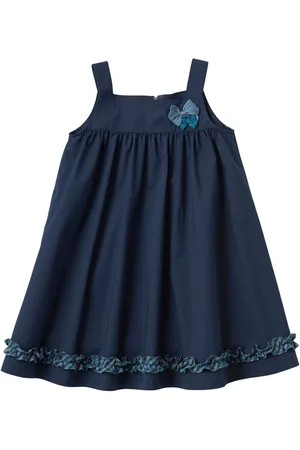 Familiar Bow-detail sleeveless dress