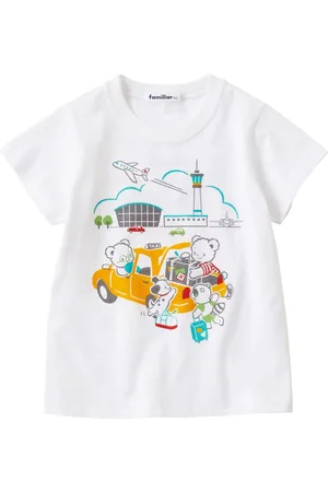 Familiar Graphic-print cotton T-shirt