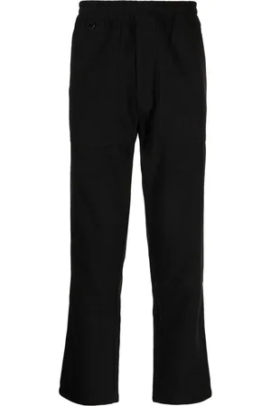 Chocoolate Logo-appliqué elasticated-waistband chinos