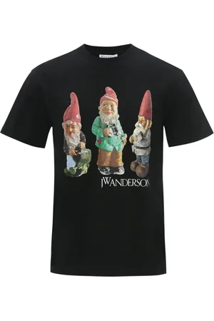 J.W.Anderson Gnome Trio-print cotton T-shirt