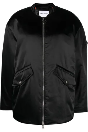 Stand Studio Prim satin bomber jacket