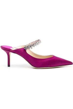 Jimmy Choo Bing 65mm satin mules