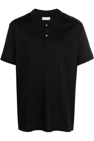 Alexander McQueen Seal logo-embroidered polo shirt