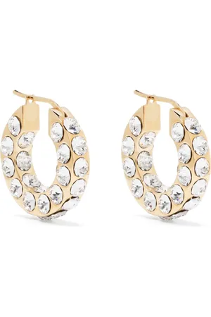 Amina Muaddi Jahleel chunky-hoop earrings