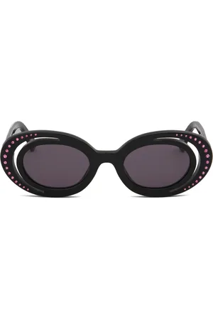 Marni Zion Canyon oval-frame sunglasses