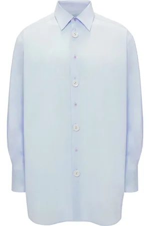 J.W.Anderson Anchor-embroidered cotton shirt