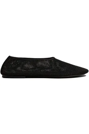 Khaite The Maiden mesh ballerina shoes