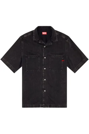 Diesel D-Paroshort short-sleeved denim shirt