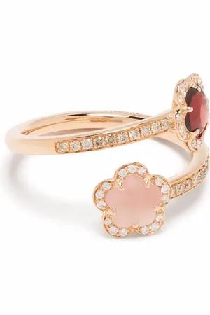 Pasquale Bruni 18kt rose gold Figlia dei Fiori multi-stone ring
