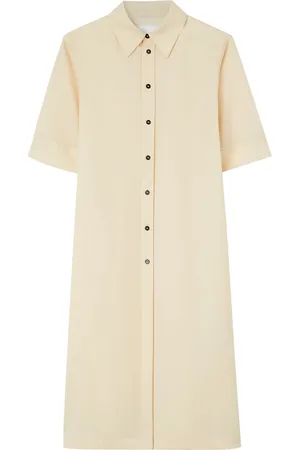 Jil Sander Wool gabardine long shirt