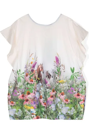 Molo Floral-print organic cotton dress
